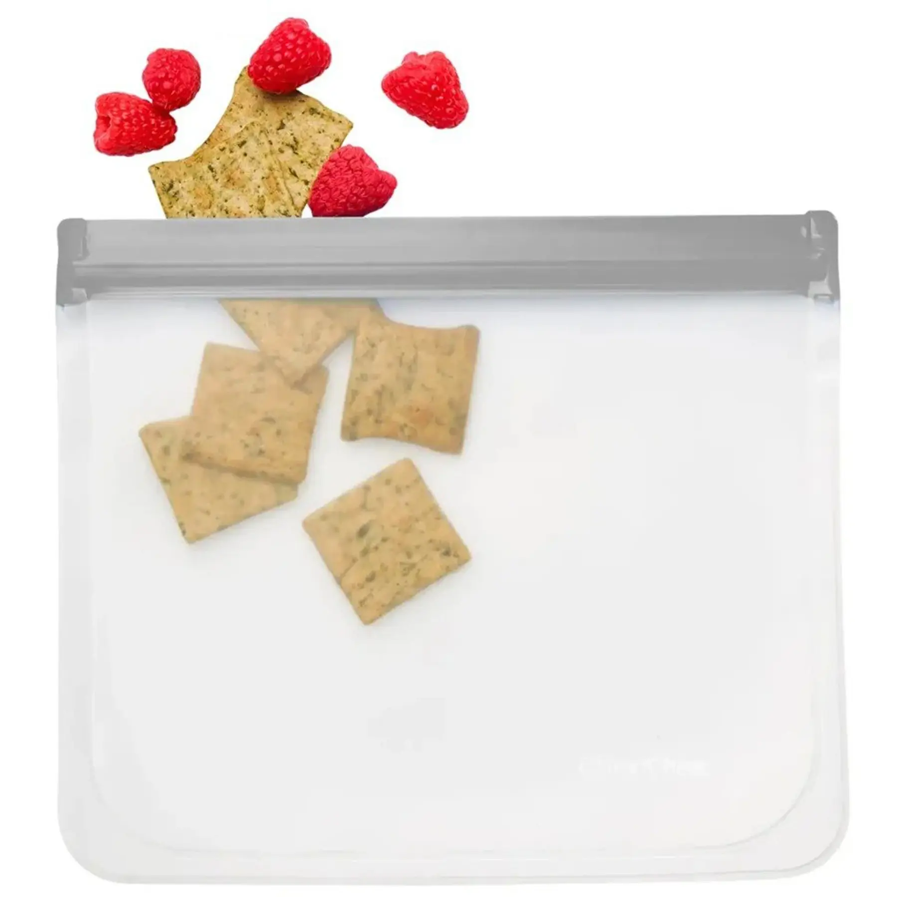 Eco Friendly Reusable Food Bags Slide Seal