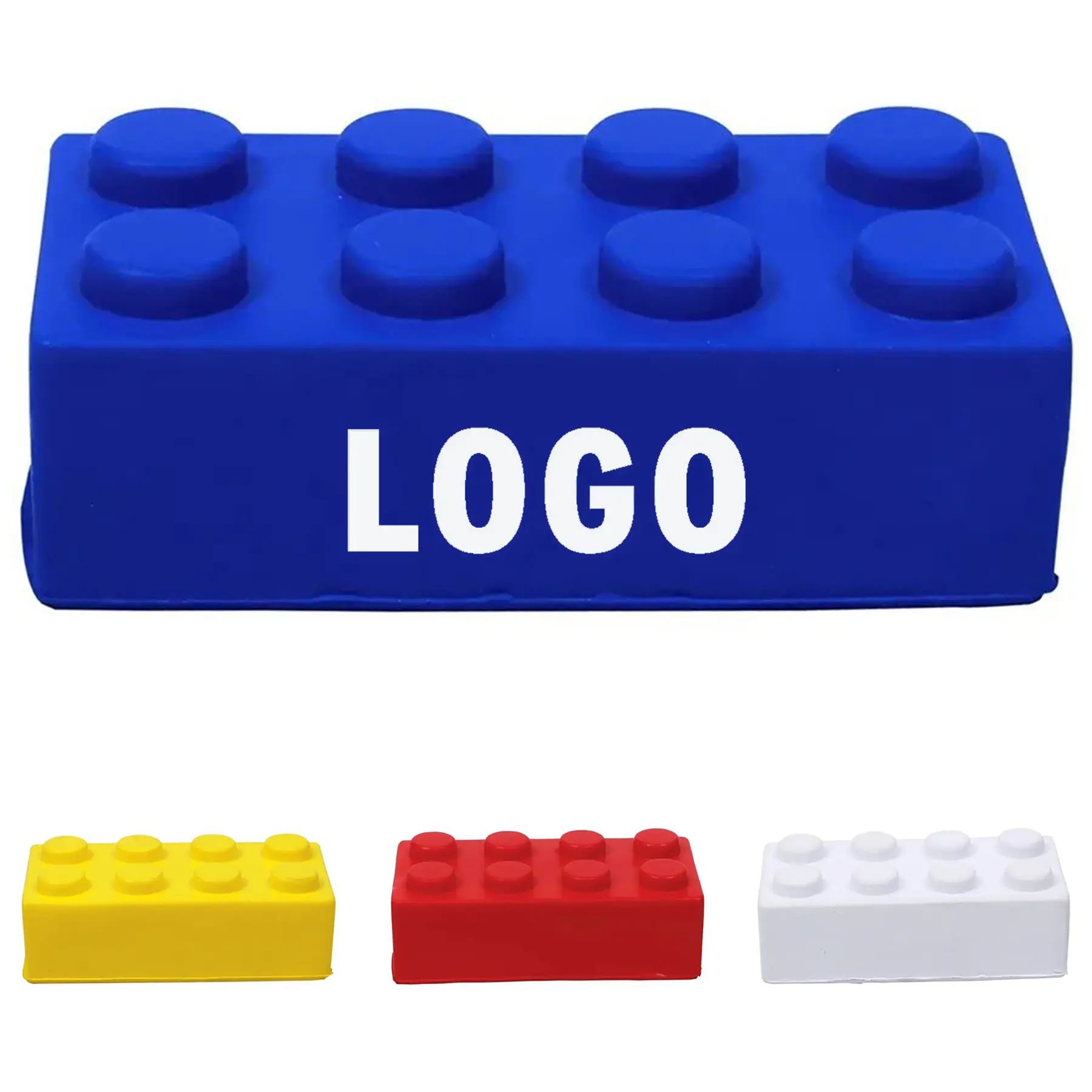 Foam Building Block Stress Squeeze Toy for Desk Decor 2