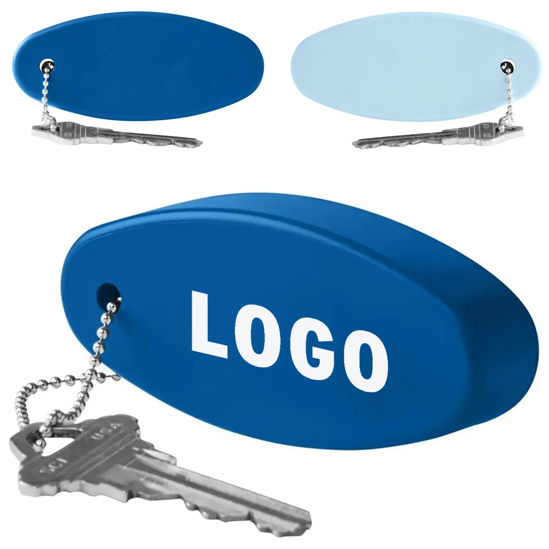 Buoyant PU Foam Key Ring 2
