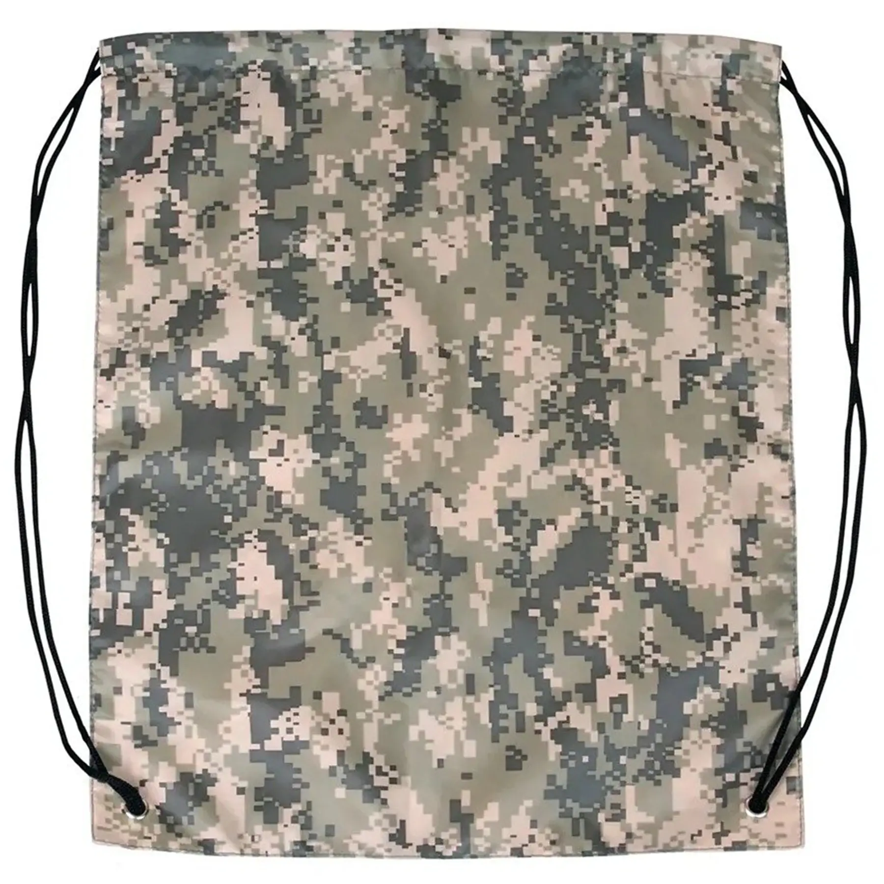 Camouflage Cinch Sack Backpack for Military Events