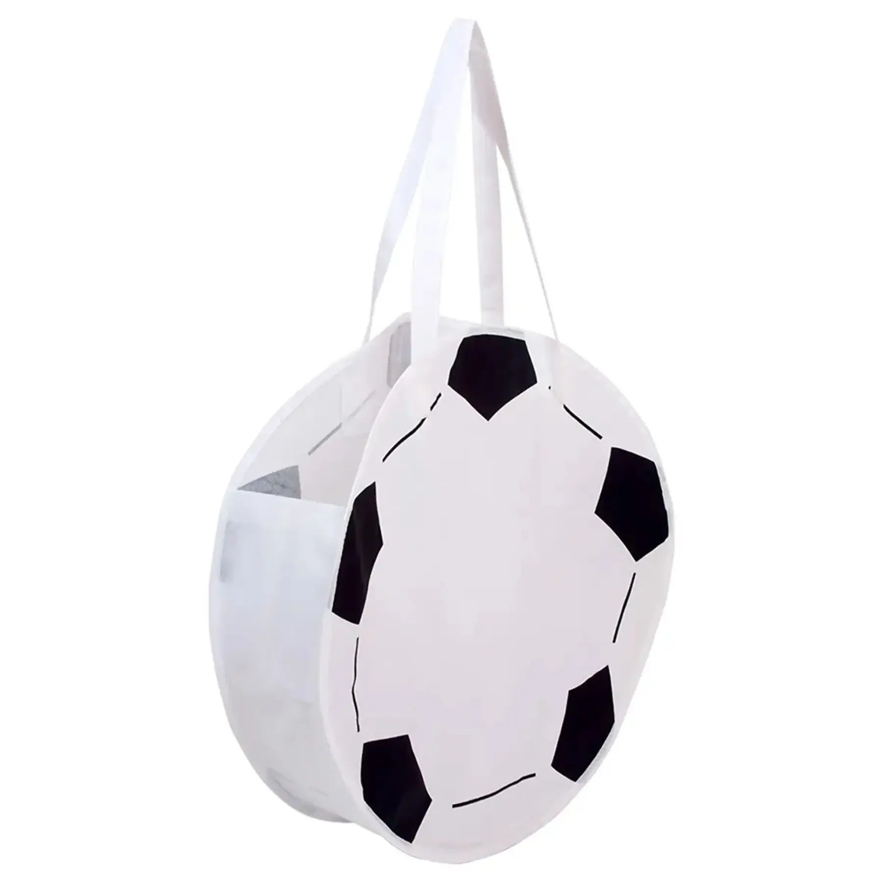 Custom Soccer Ball Pattern Reusable Shopping Tote