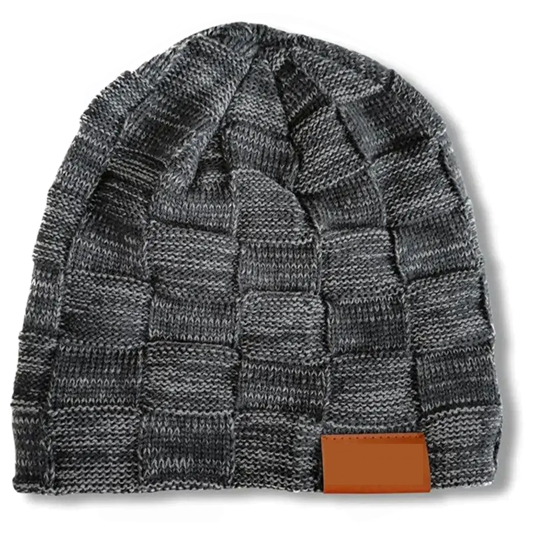 Unisex Extra Warm Chunky Slouchy Beanie Fleece Lining Winter Hat
