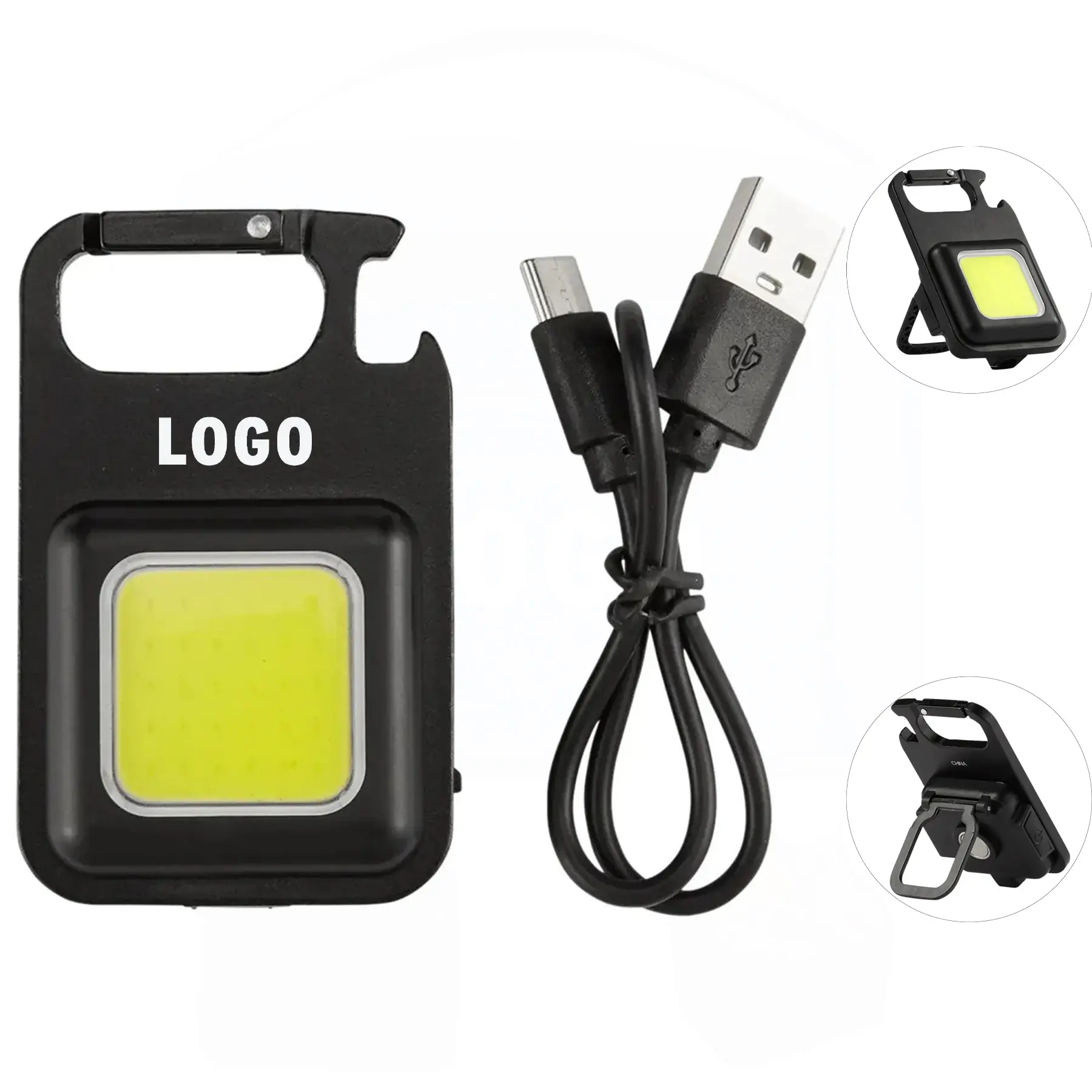 Rechargeable COB LED Work Light 300 Lumen Multi Mode Magnetic Stand 2