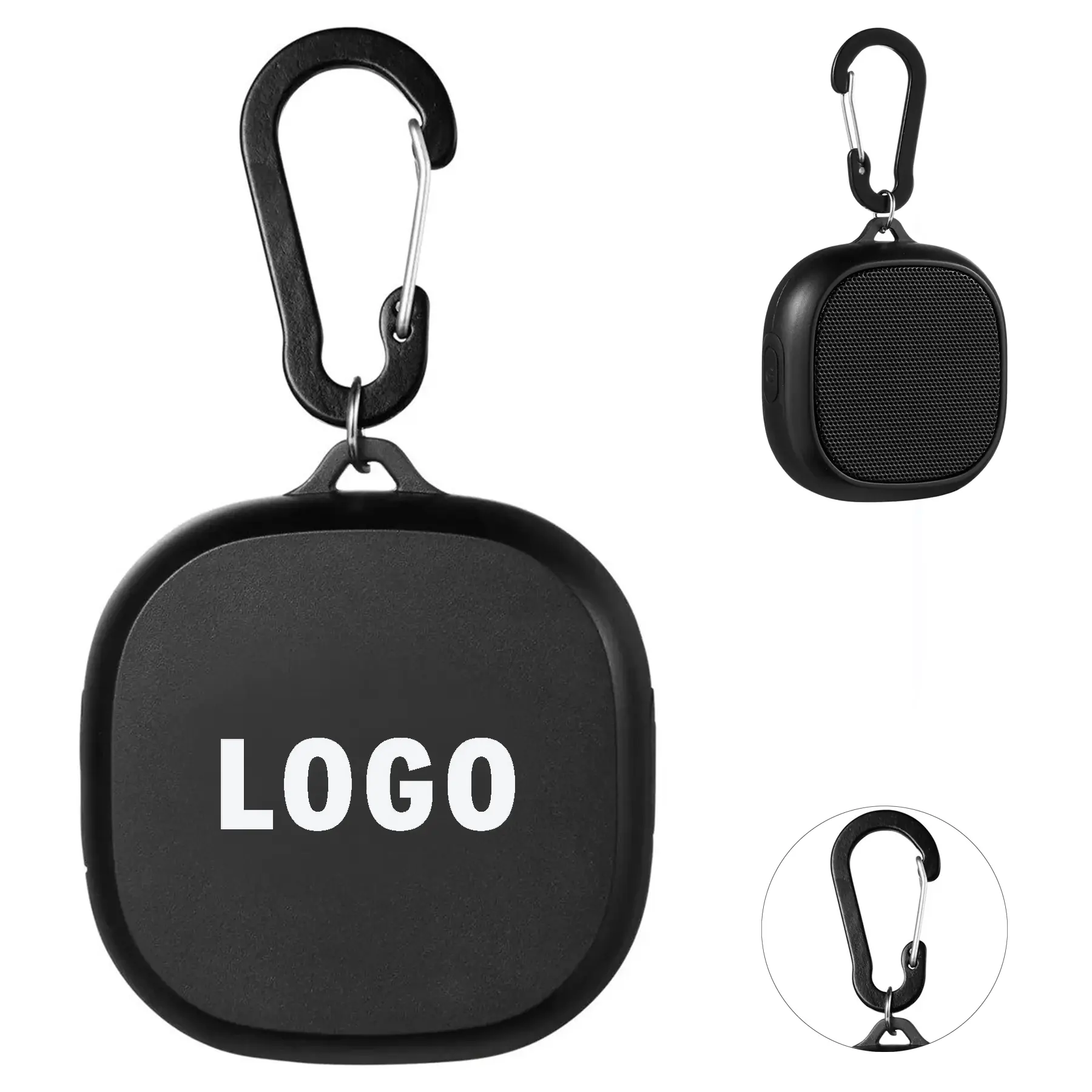 Mini Bluetooth Speaker Keychain Clip 2