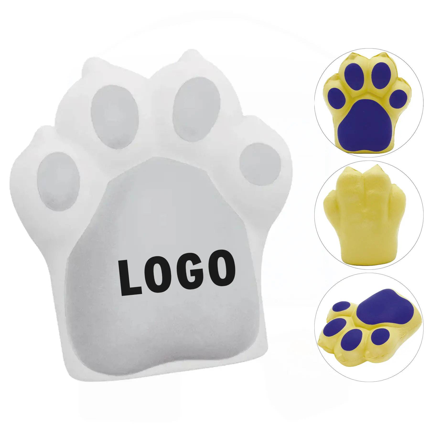 Lifelike Pet Paw Stress Ball Squeeze Relief Toy 2