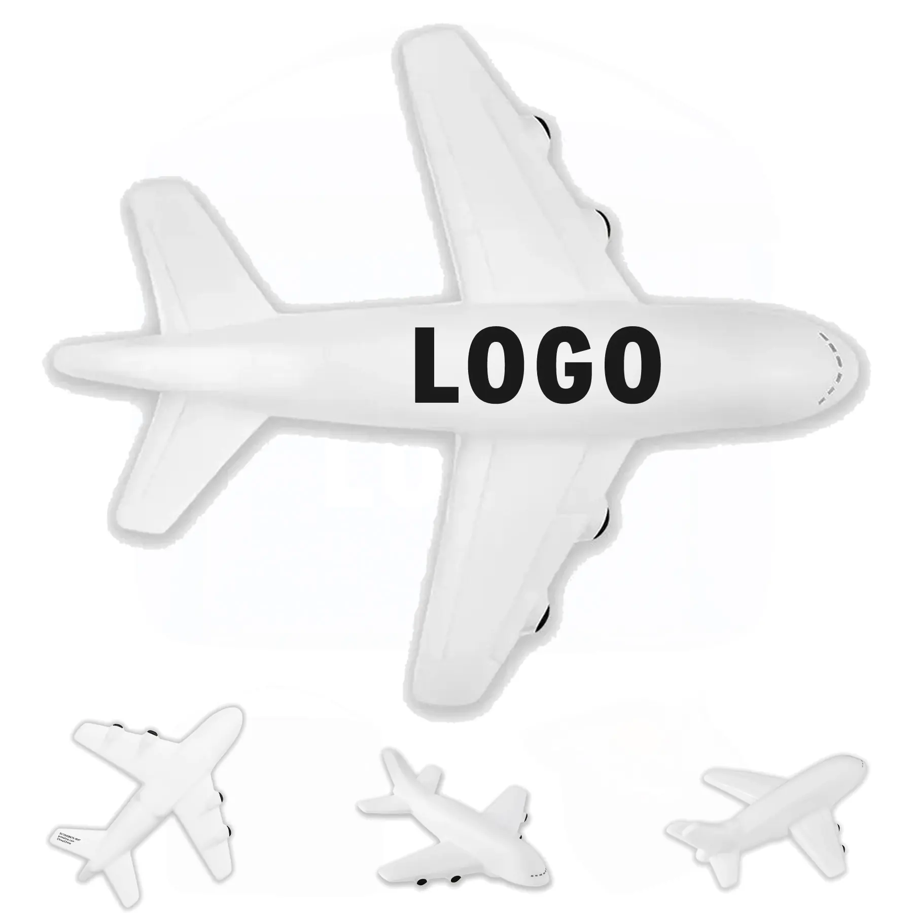 Custom Airplane Squeeze Stress Toy 2