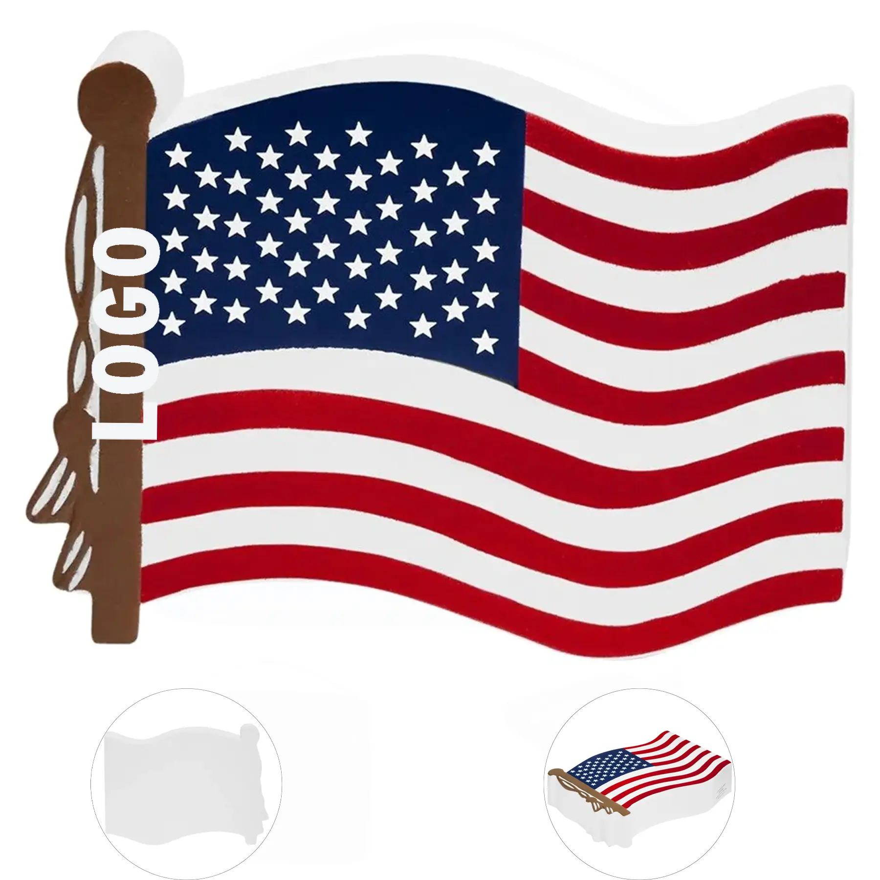 American Flag Design Stress Ball 2