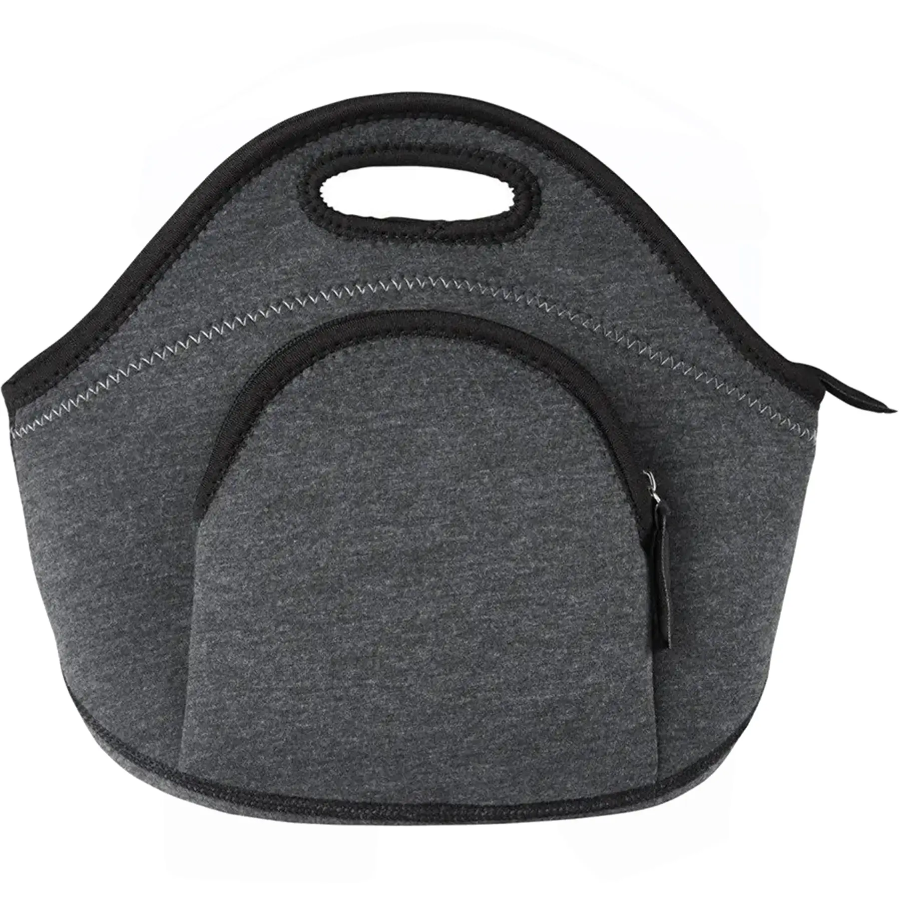 Insulated Heathered Neoprene Lunch Tote Bag