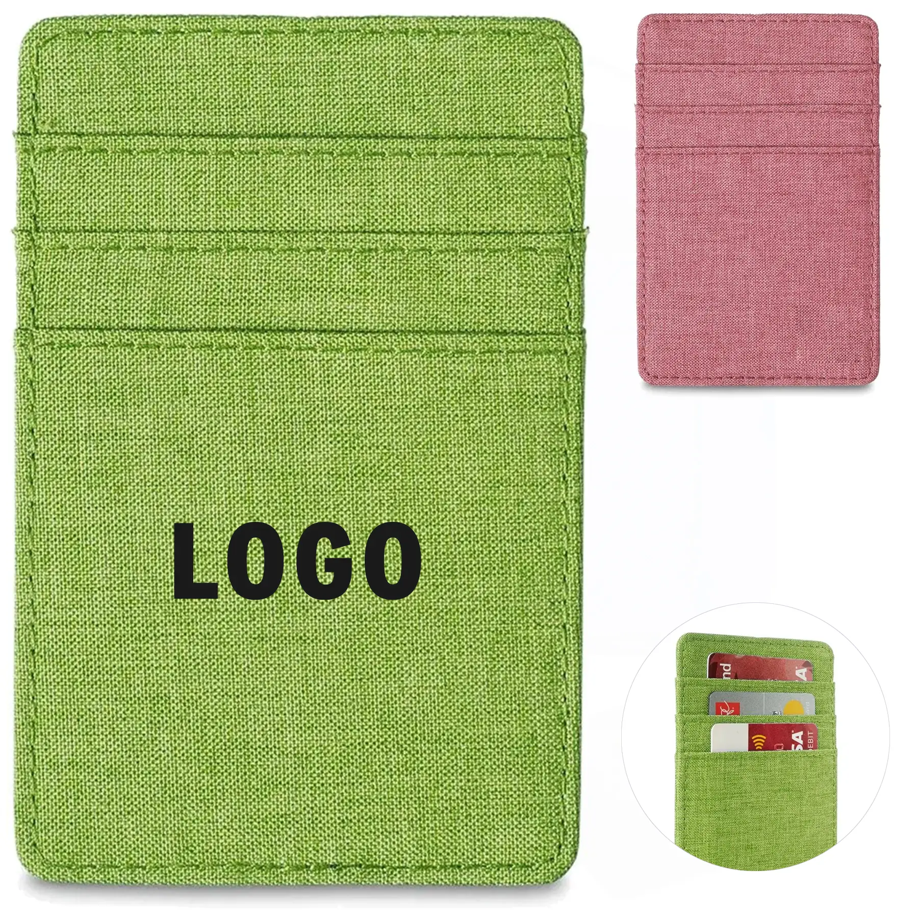 Heathered RFID Guard Card Wallet 2