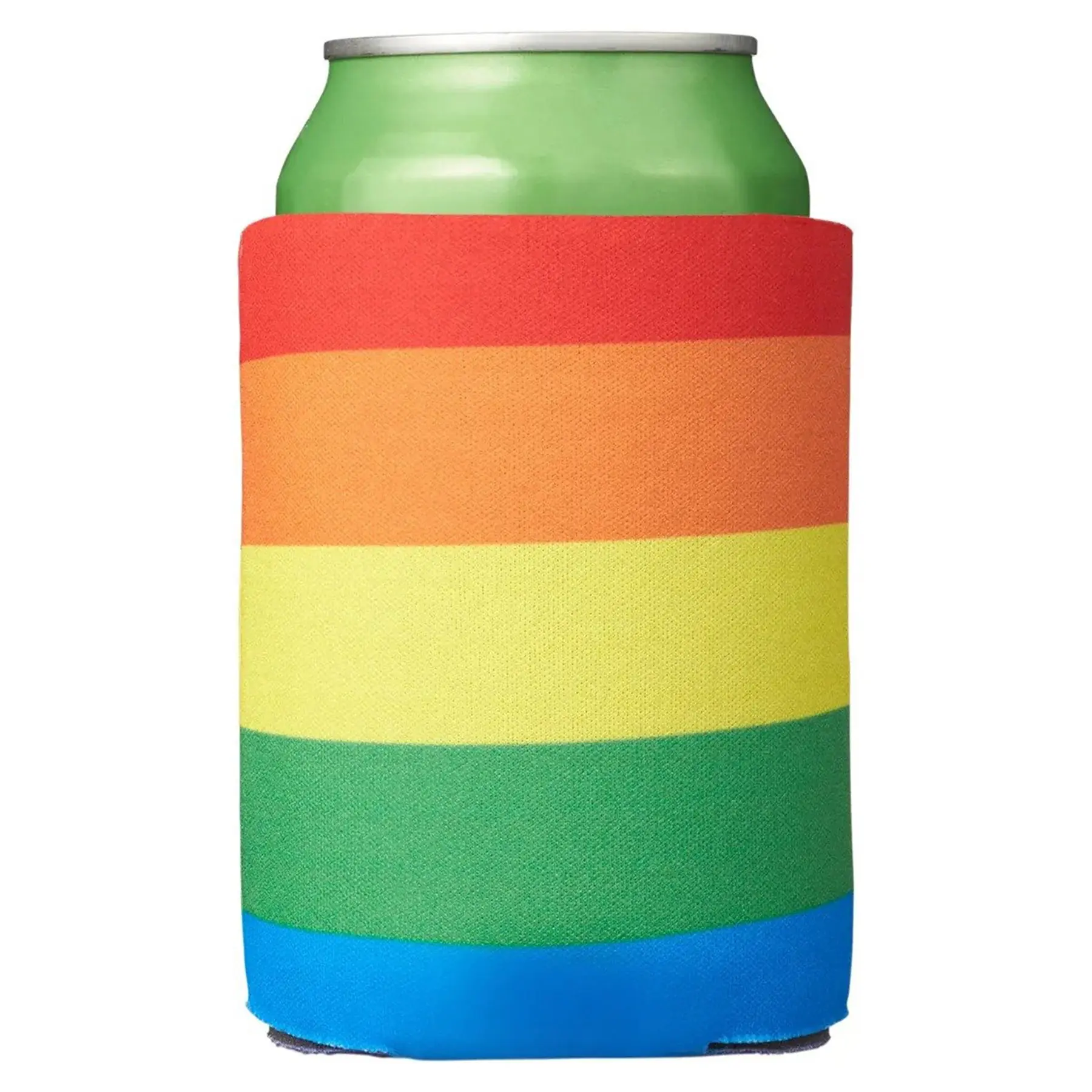 Rainbow Pride Collapsible Foam Beverage Cooler