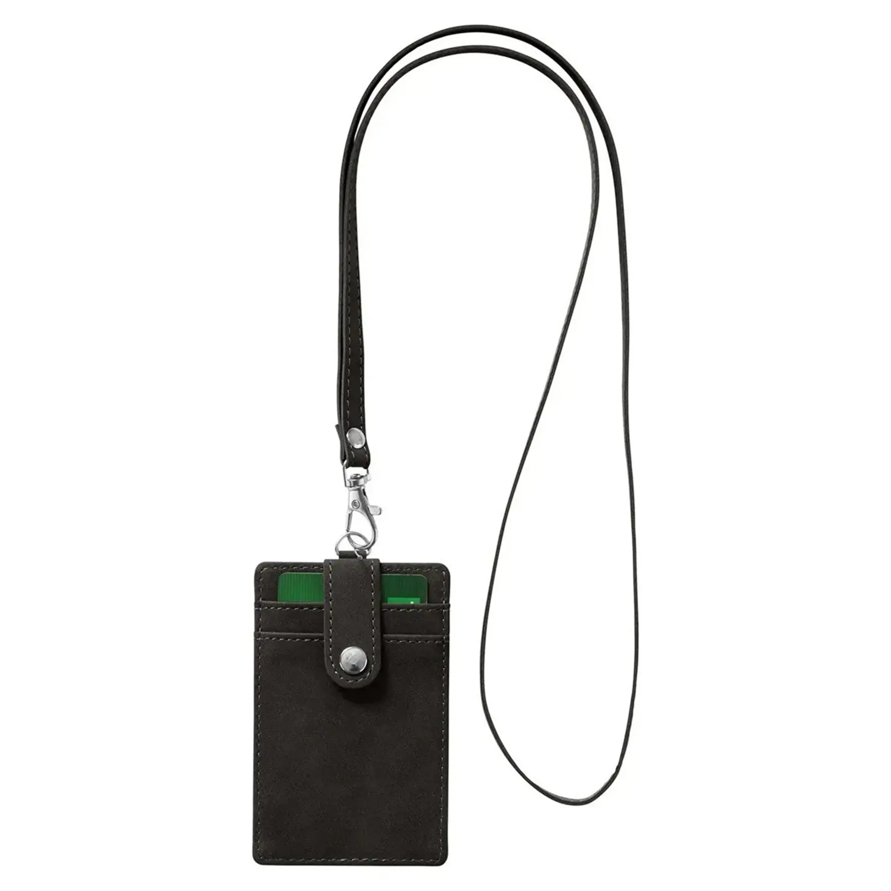 Premium RFID Card Badge Wallet Italian PU