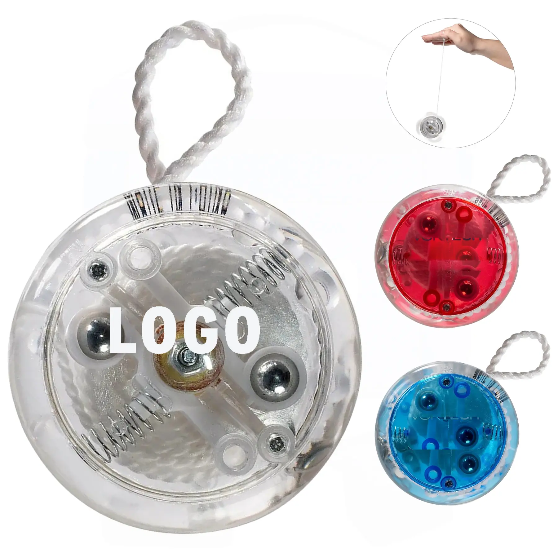 Red Glowing Yoyo Toy 2