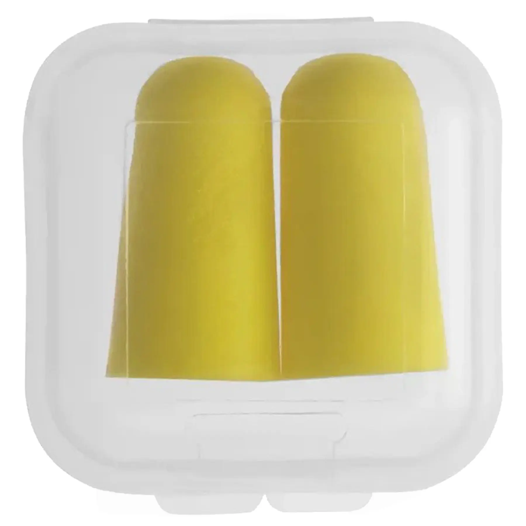 Reusable Foam Earplugs, Square Carry Case, 33dB Noise Reduction
