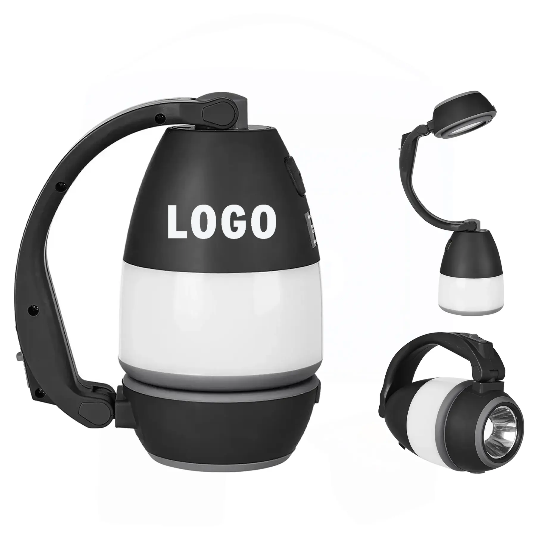 Multiple Function Rechargeable LED Camping Lantern Flashlight Desk Lamp 2