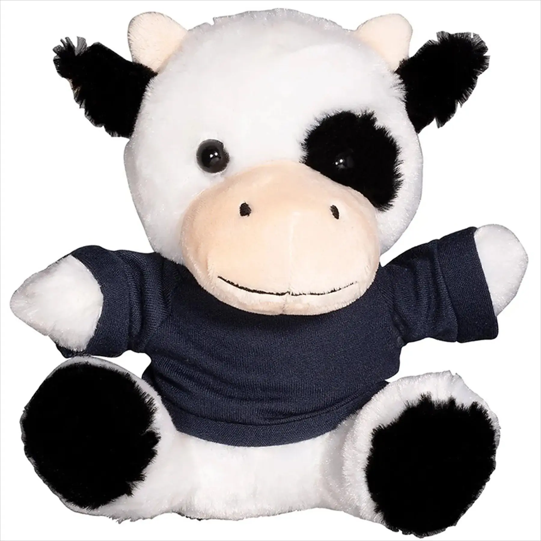 Custom Cow Plush Toy with Personalized T-Shirt
