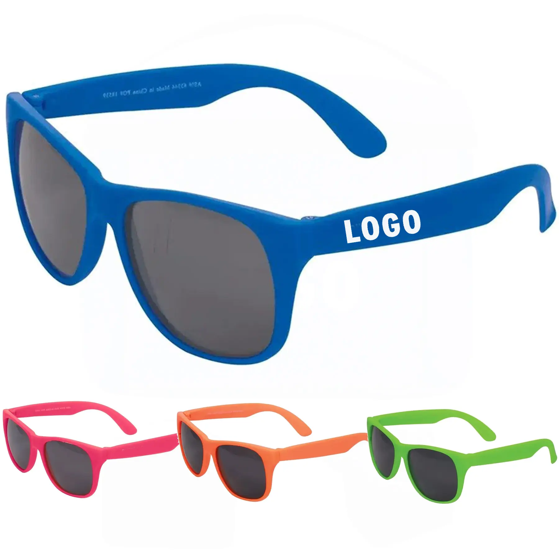 Solid Matte UV400 Sunglasses Adult Size 2