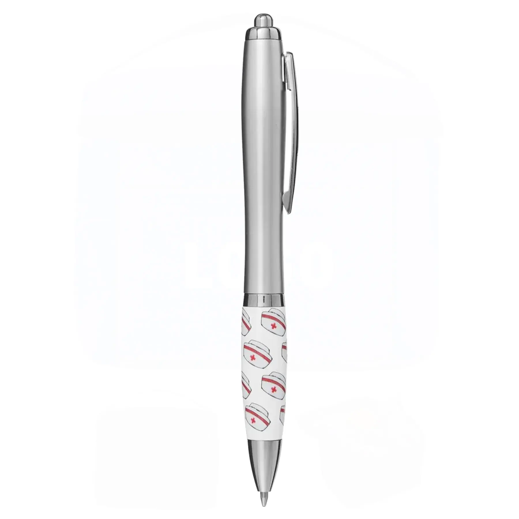 Nurse Hat Style Retractable Ballpoint Pen German Ink