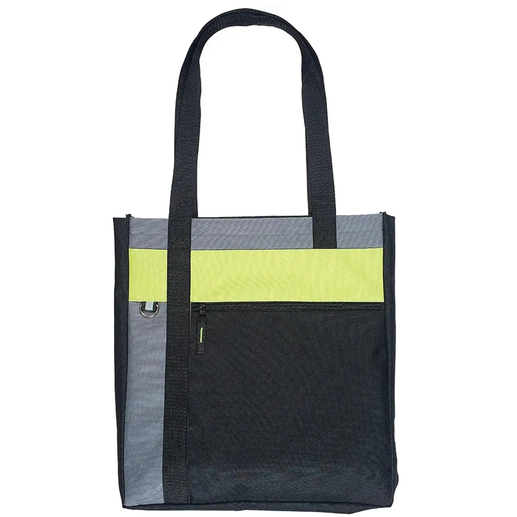 Color Block Polyester Tote