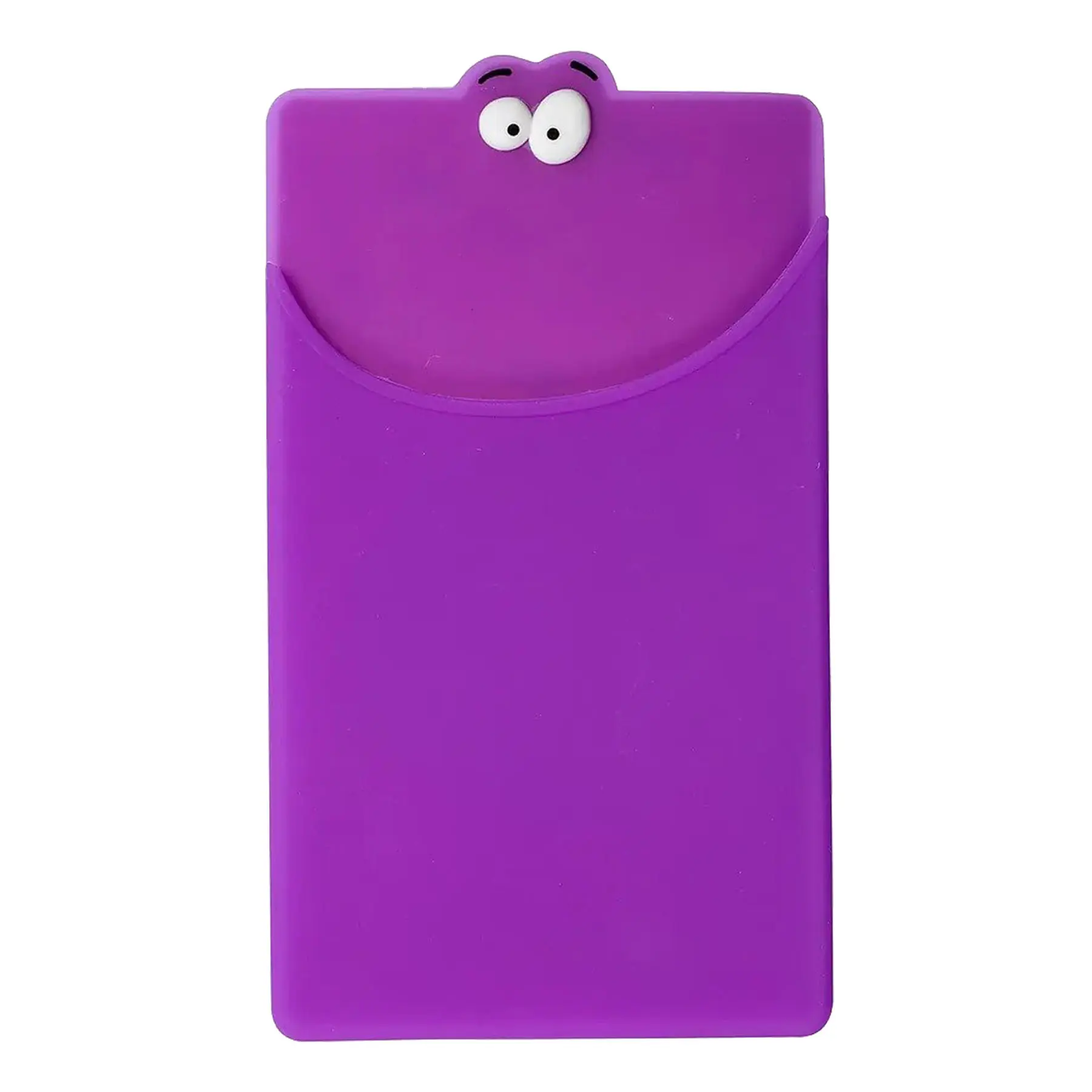 Silicone Phone Pocket Wallet with Adhesive Backing for Cards