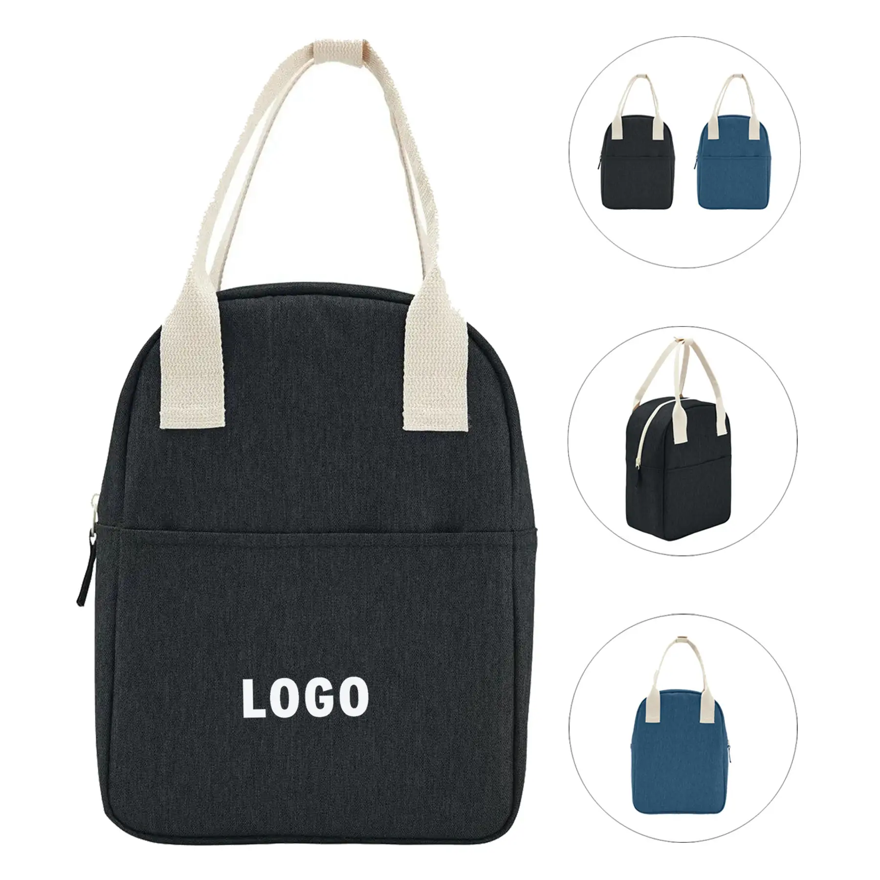 Eco Friendly Recycled Polyester Lunch Cooler Tote 2