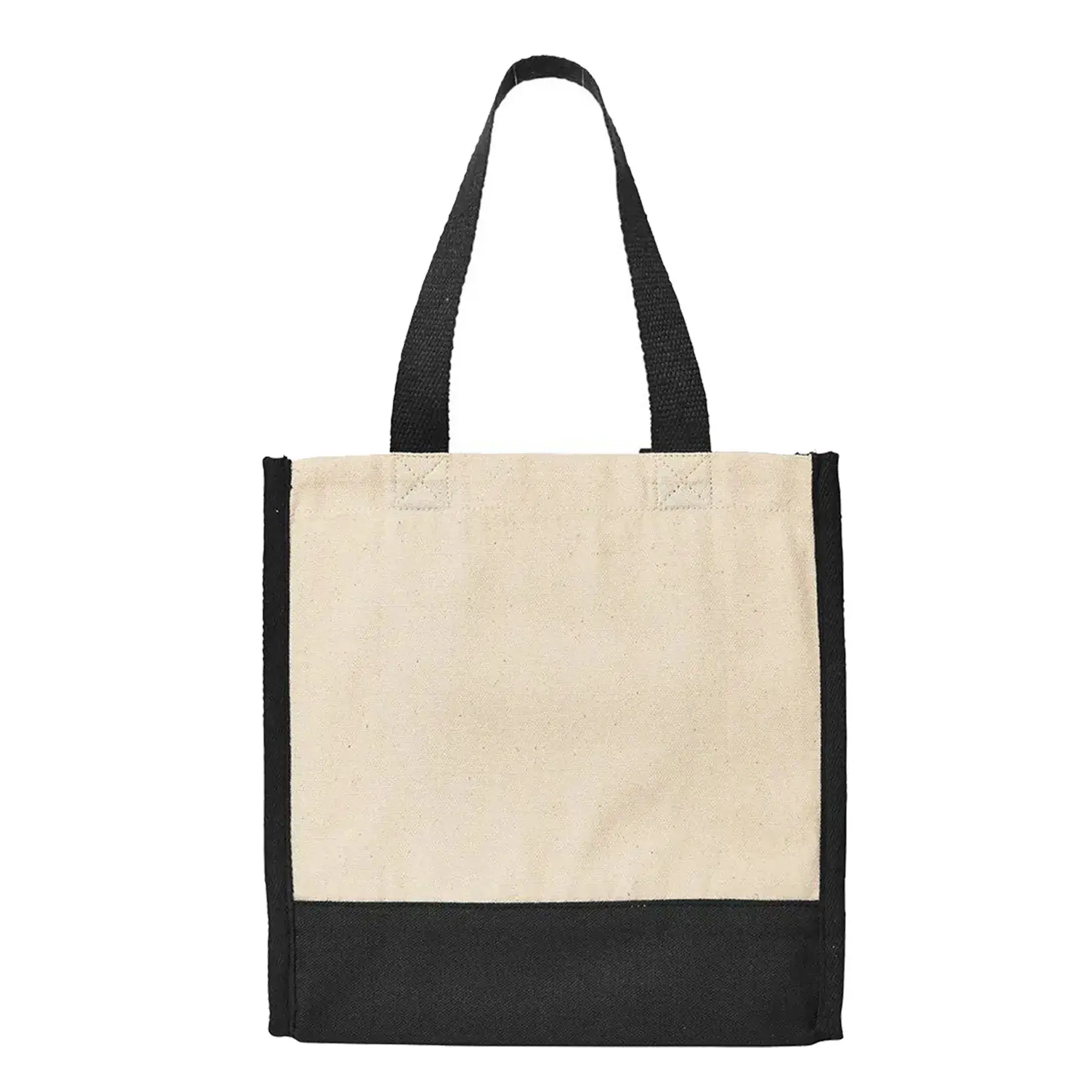 Personalized Mini Cotton Canvas Tote Bag Handles