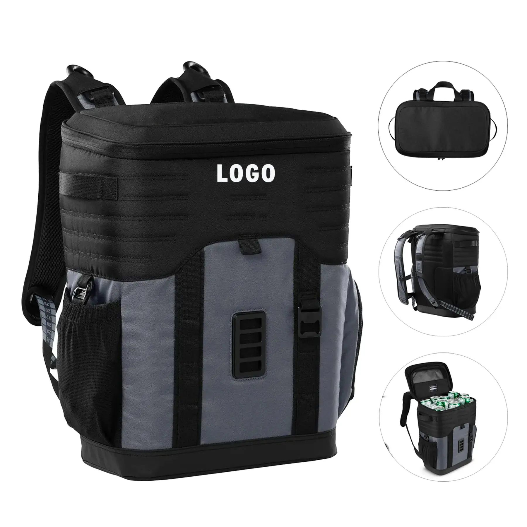 24 Can Insulated Backpack Cooler 2