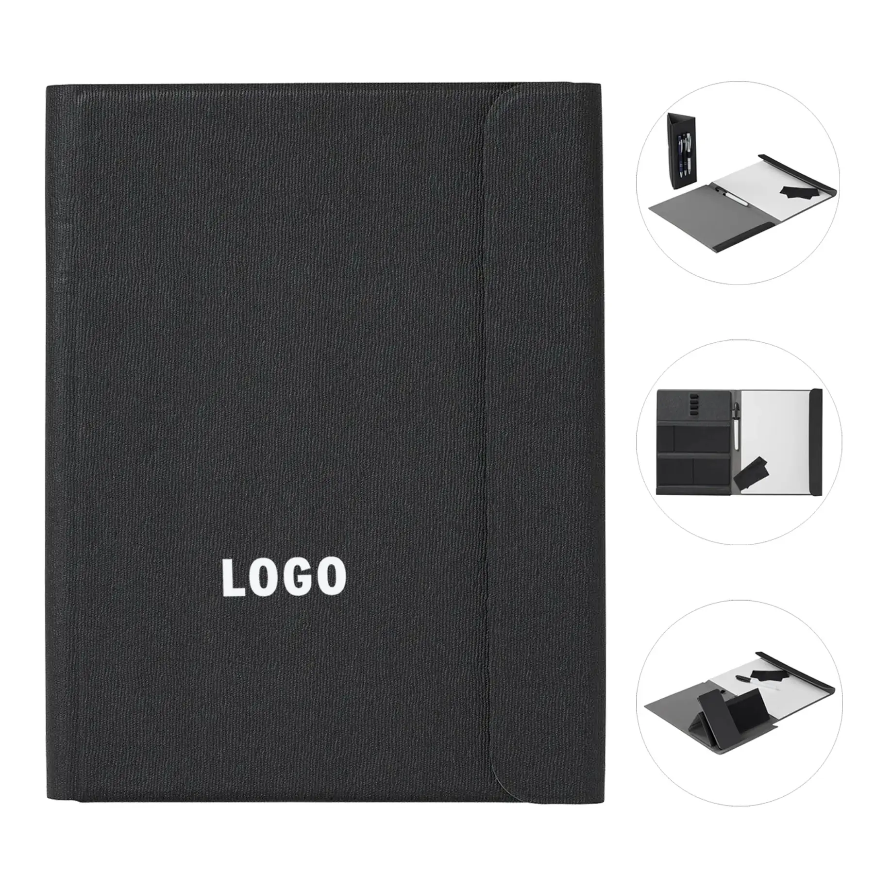 Versatile Origami Whiteboard Workstation Desk Organizer 2