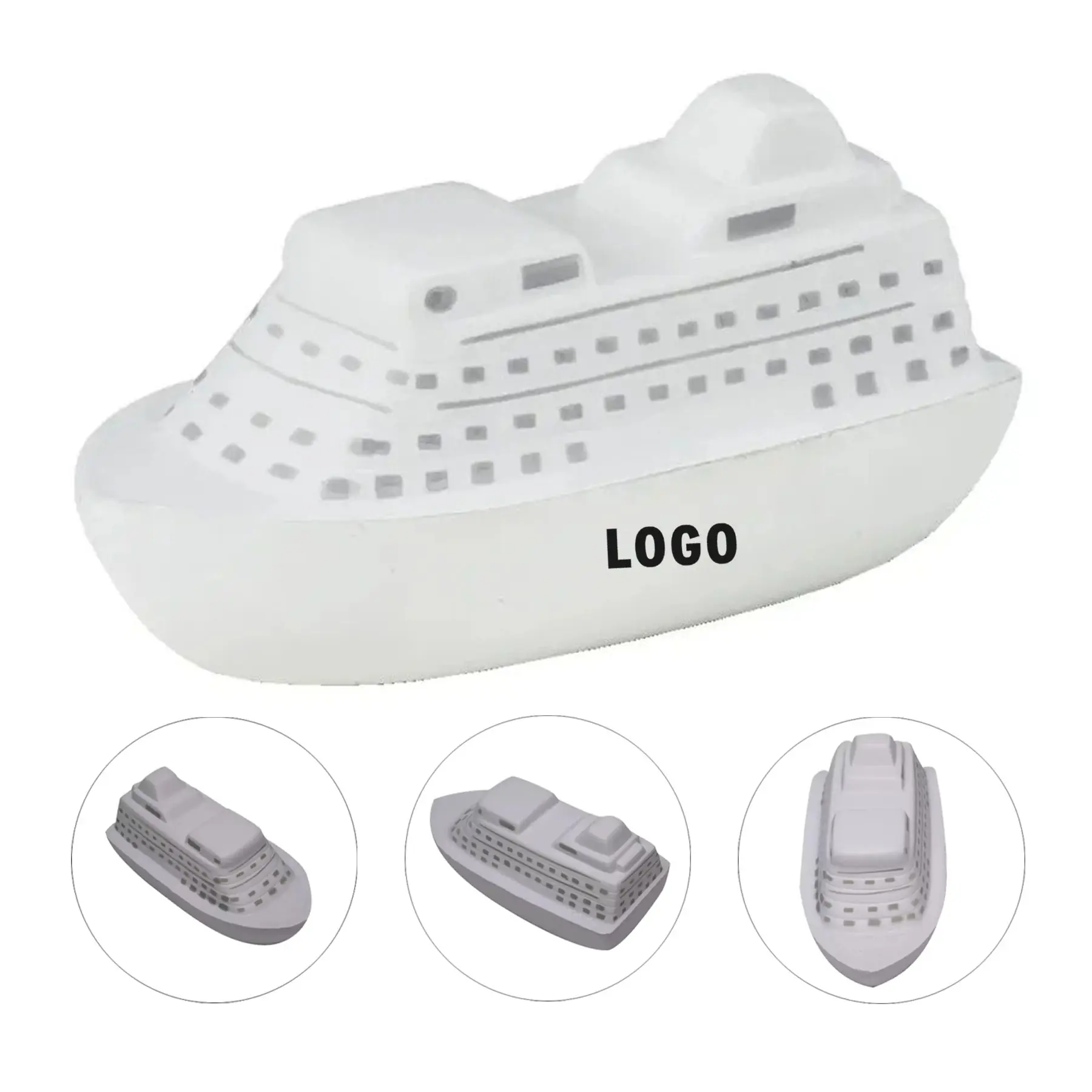 Custom Promotional Cruise Ship Stress Relief Ball 2