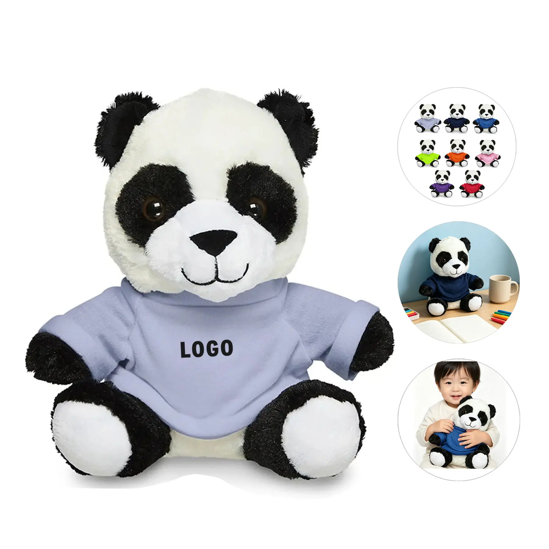 Plush Panda Bear Custom T Shirt Gift 2