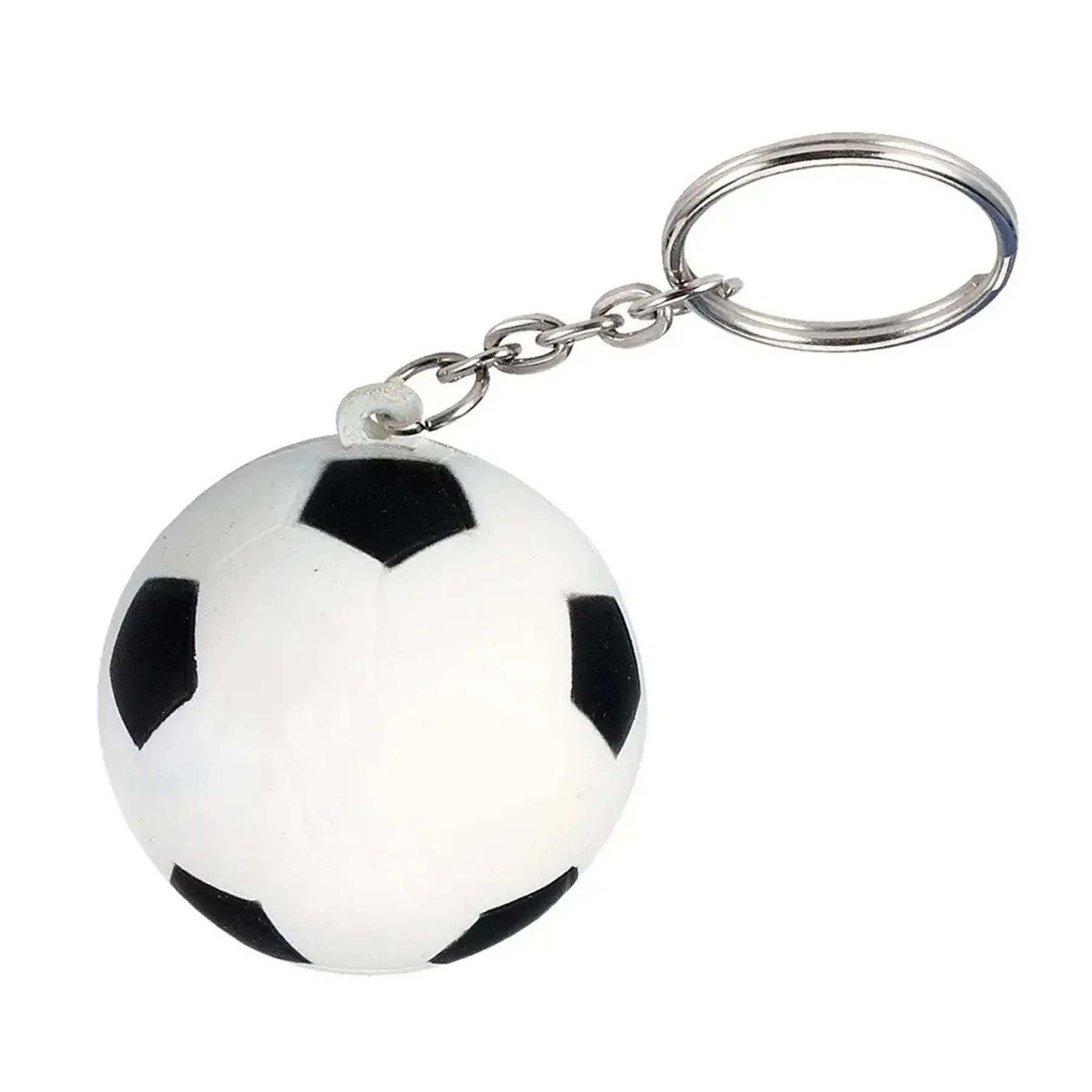Custom Soccer Stress Ball Keychain for Promotional Giveaways