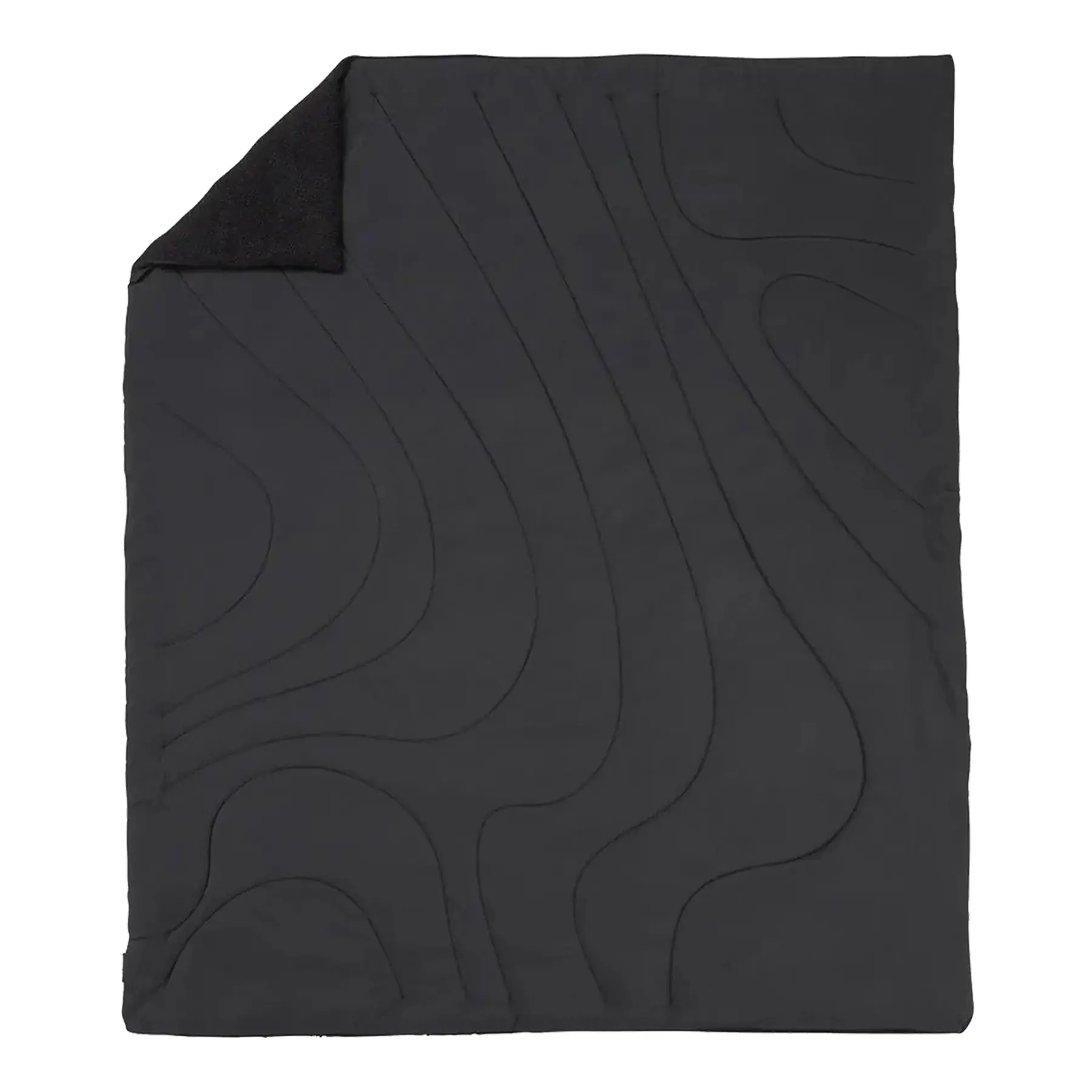 Eco Luxe Boucle Fleece Throw Blanket with Recycled Nylon