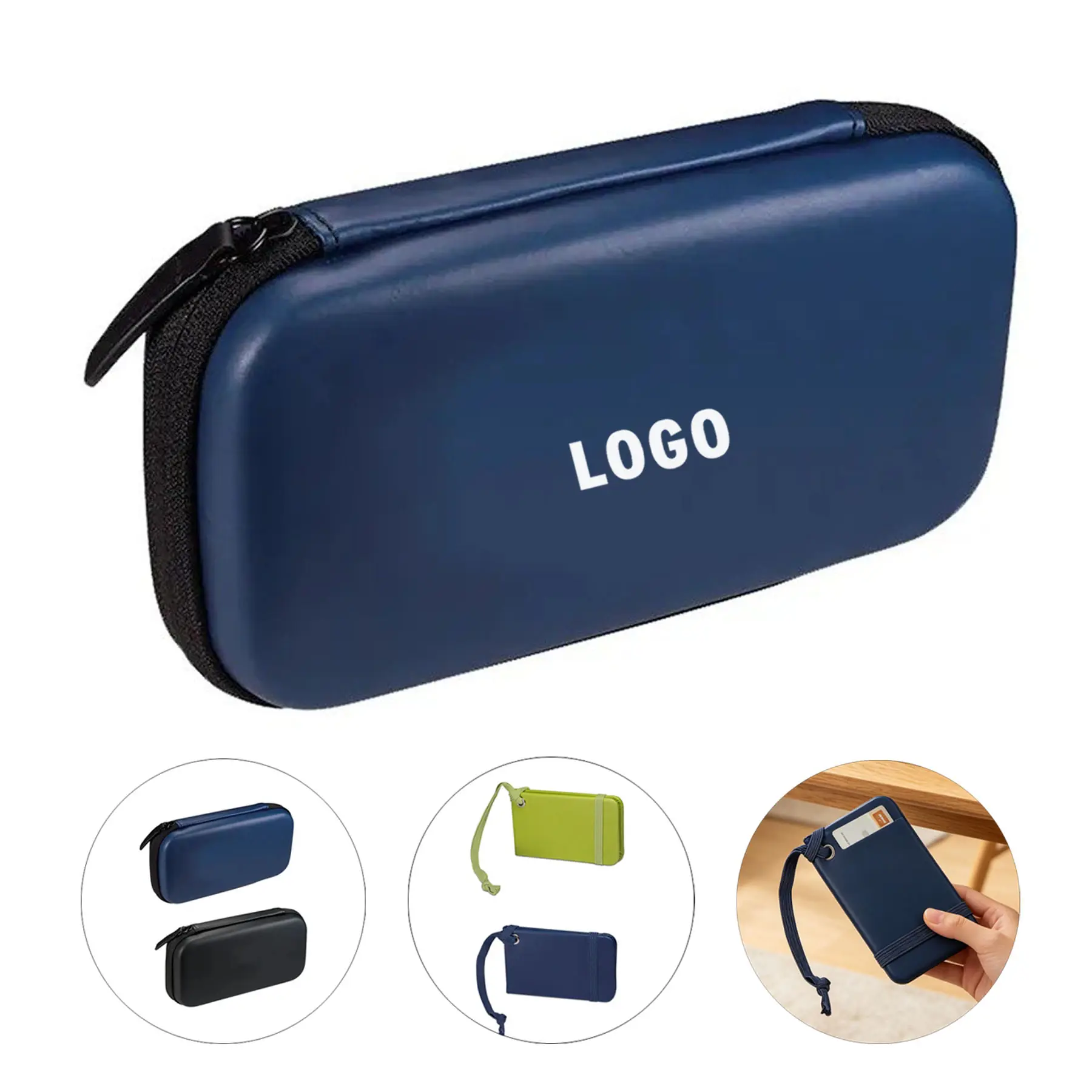 Faux Leather Travel Luggage Tag Set Case 2