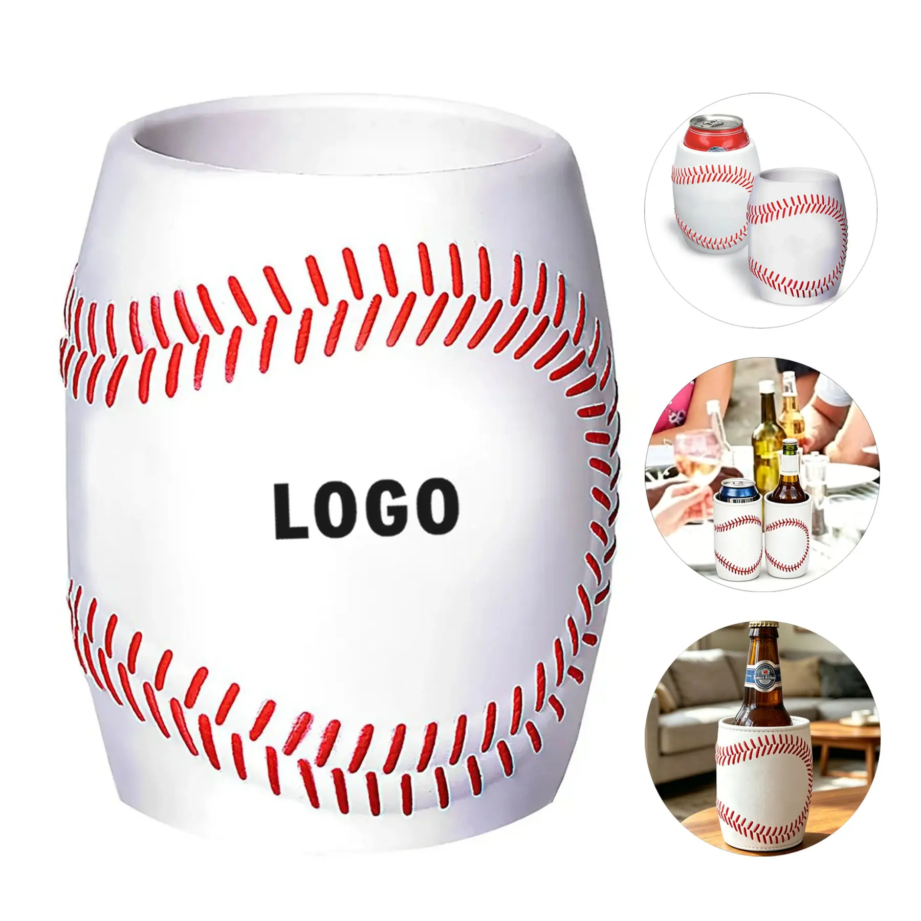 Personalized Polyurethane Can Cooler Sleeve 2