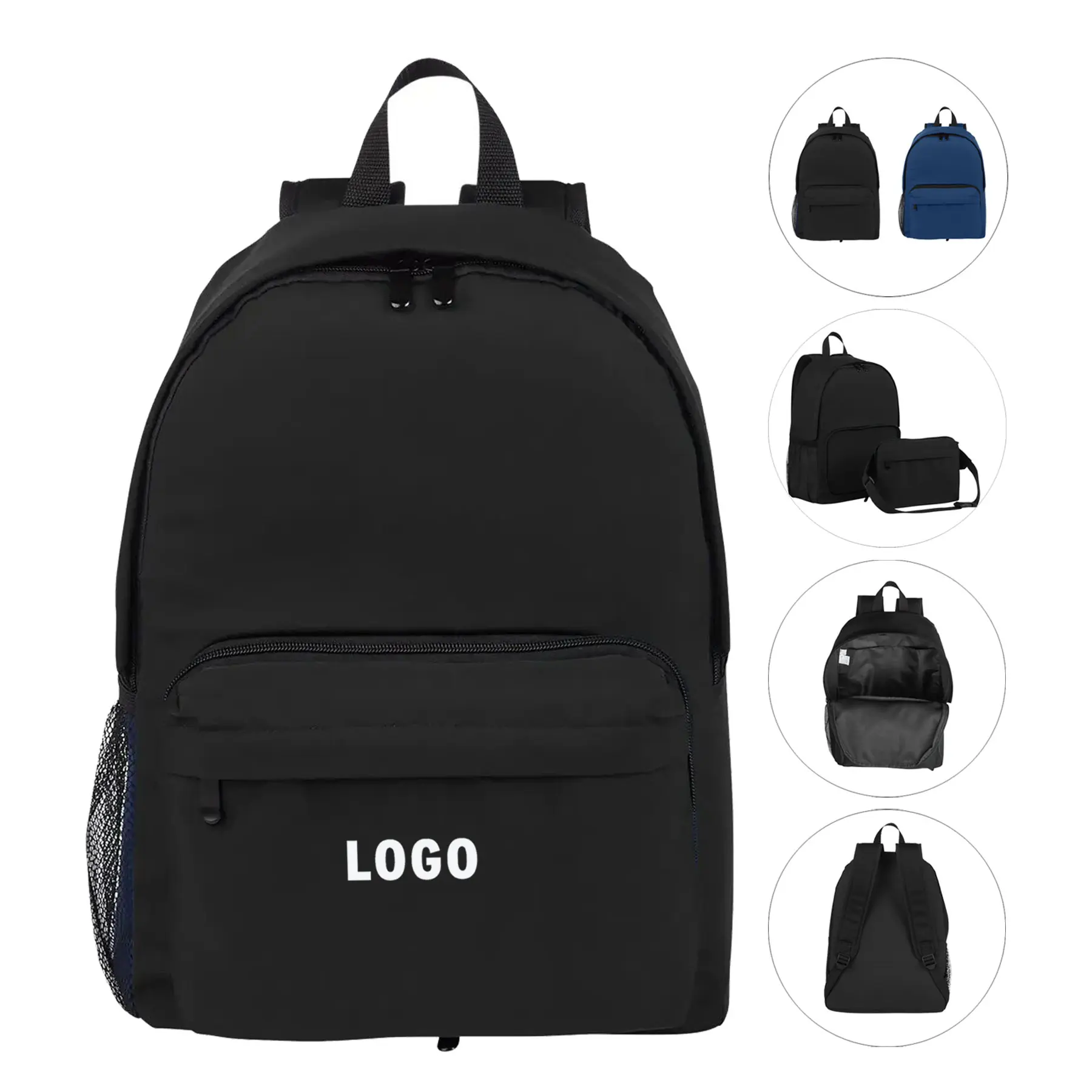 Recycled Polyester Convertible Backpack Waist Pack 2