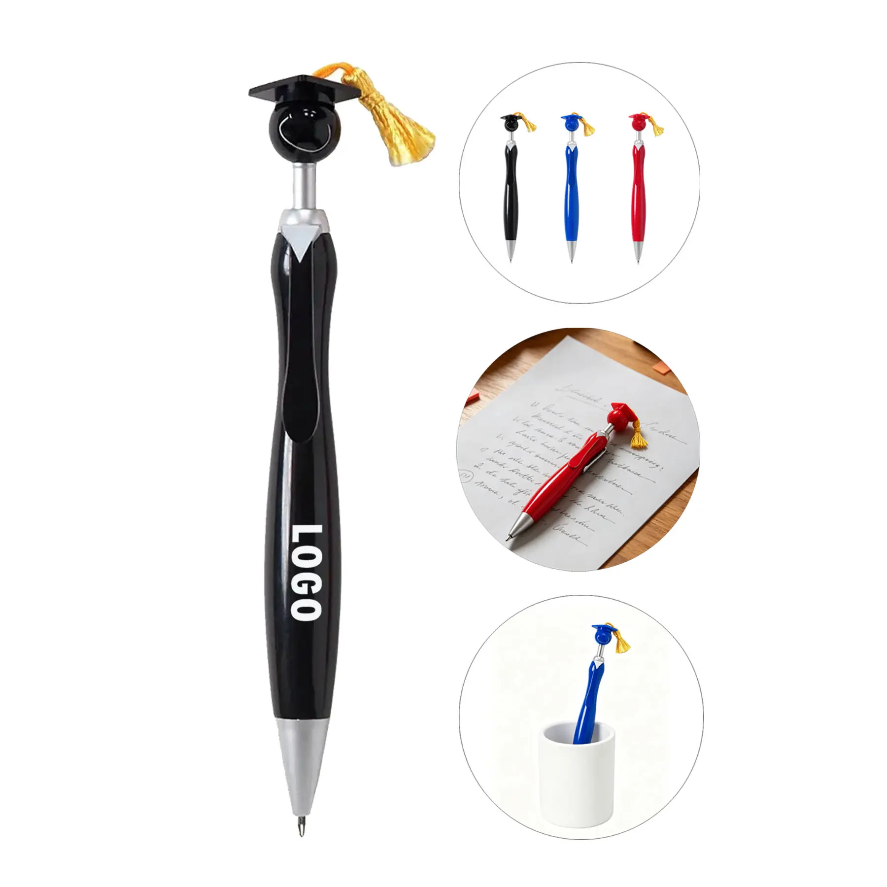 Personalized Graduation Cap Ballpoint Pen Custom Gift 2